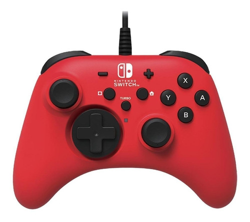 Control Joystick Hori HoriPad For Nintendo Switch Rojo