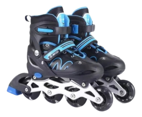 Patins In Line Ajustável 28-32 / 32-36 / 36-40 + Led!