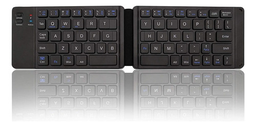 Teclado Sem Fio Bt Dobrável Para Windows/android/ios