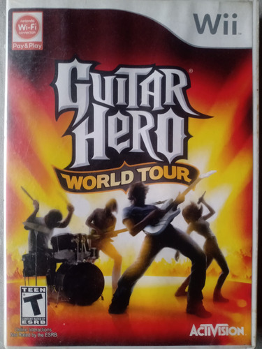 Guitar Hero World Tour (completo) Excelente Estetica