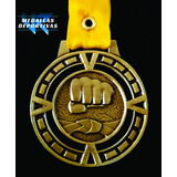 10 Medallas Metálicas Taekwondo, Karate, Artes Marciales