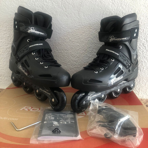 Rollers Rollerblade Fusion X3 - Talle 45/11.5/29.5 Cm-usados