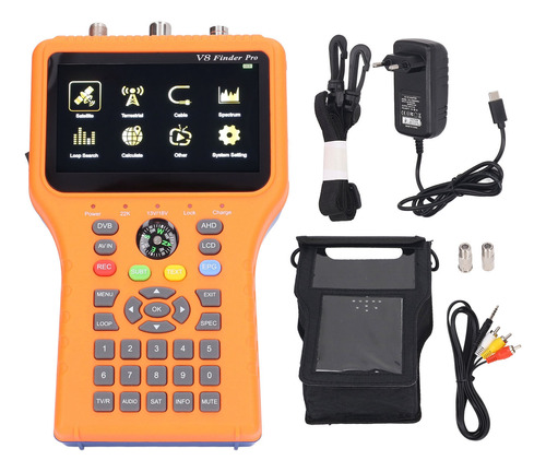 Pantalla Lcd Signal Finder V8 Pro2 Fta S2 S2x Meter De 4.3 P