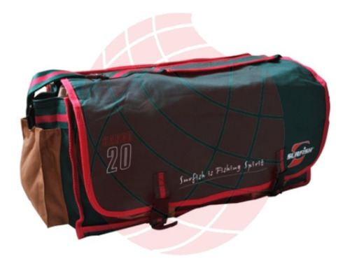 Bolso Pesca Surfish Cargo 20 Divisiones Señuelos Pejerrey 