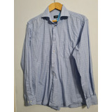 Camisa Hugo Boss Talle 39 - 15-1/2 Cuadrille