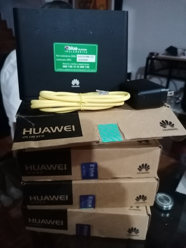 Modem Huawei Liberado Seminuevo Con Caja Y Antenas 