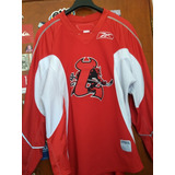 Jersey Devils Hockey Rbk Canadá Xl Adulto Bordado