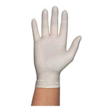 Guantes De Latex Desechables Caja X100 Tallas M - L