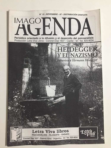 Revista Imago Agenda # 15 Nov 1997
