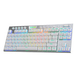 Teclado Gamer Bluetooth Redragon Horus K621 Tkl Red Rgb