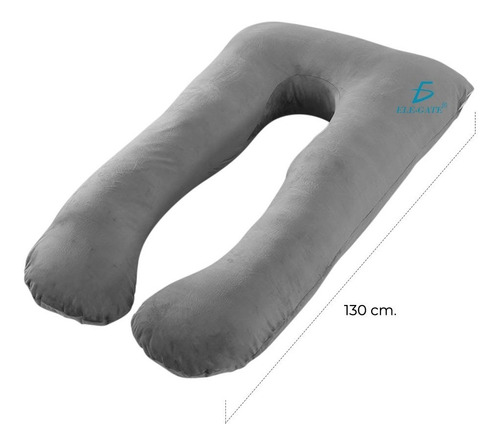 Almohada Embarazo Ele-gate Lactancia Descansa Suave Cómodo Largo130cm