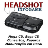 Consertos Manutenção Reparos: Sega Cd, Mega Drive Genesis Cd