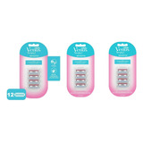 Gillette Venus Simply3 Para Mujer 12 Cartuchos De 3 Hojas