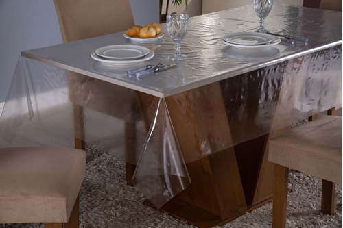 Toalha De Mesa Plastico 2,40 X 1,40 Pvc Grosso