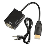 Cabo Adaptador Conversor De Video Hdmi-macho X Vga - Fêmea