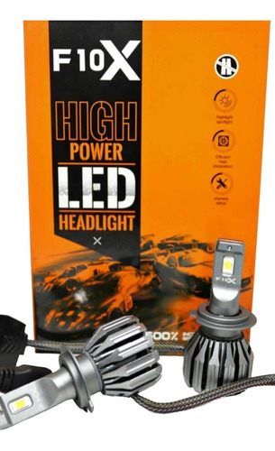 Cree Led F10x Csp Super Cambus.40w-80000 Lum- H4