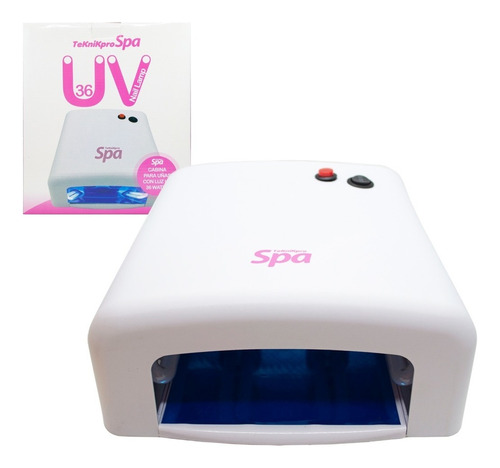 Cabina Uñas Profesional Uv 36w Timer Teknikpro Spa 6c