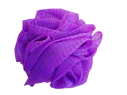 Esponja De Nylon Flor Para O Banho - 25 Unidades