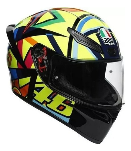 Casco Cerrado Agv K-1 Top Soleluna 2017 Rider One Tires