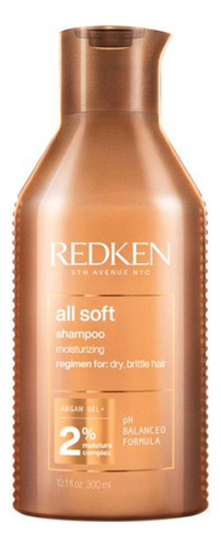 Redken Shampoo All Soft 300ml Cabellos Secos