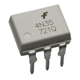 4n35 Optoacoplador Led Transistor Aislacion 5300v Ctr=150%