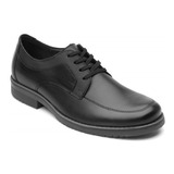 Zapato Para Hombre Piel Flexi Escolar Negro