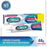 Kit Ultra Corega 68g Sabor Menta Fixador Dentaduras 2un