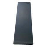 Colchoneta Mat Yoga Pilates Fina Ejercicio Equilibrio Caucho Color Gris