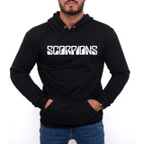 Blusa De Frio Moletom Scorpions Rock Banda