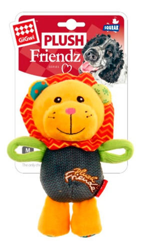 Peluche Para Perro Gigwi León Plush Friendz Color Multi Color