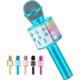 Micrófono De Karaoke Inalámbrico Para Niños Con Cambiador