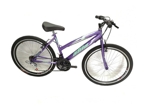 Mountain Bike Atila Mtb R26 18v Frenos V-brakes Cambios Millenium Color Violeta