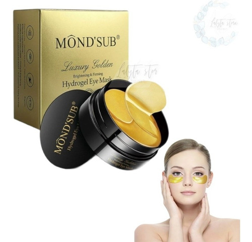 60 Parches Hidrogel Para Las Ojeras Mond'sub