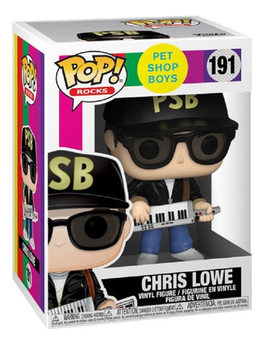 Funko Pop Rocks: Pet Shop Boys Chris - Lowe