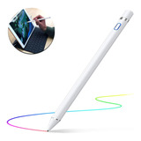 Caneta Pencil Ponta Fina Stylus Para iPad De 1.5mm Branca