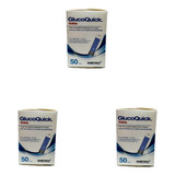 Glucoquick Tirillas 150, 3 Cajas X 50