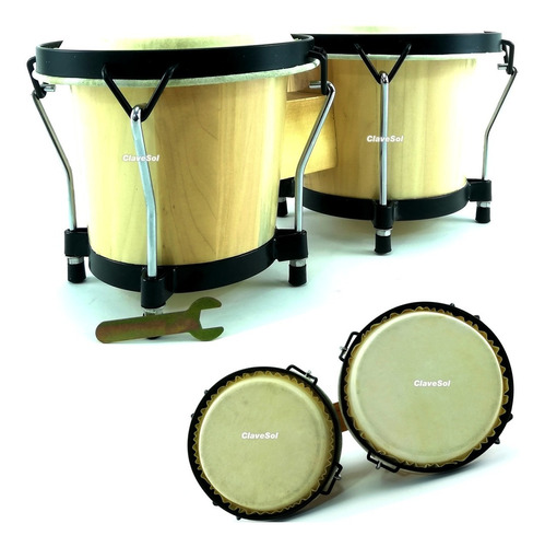 Bongos Alde Audio Medidas 5 1/2  Y 6 1/2 Pulgadas Ax