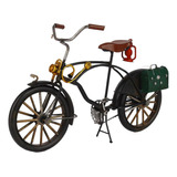 Estilo Retro Arte Del Hierro Modelo De Bicicleta Escultura