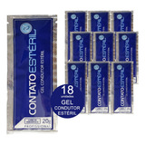 Gel Condutor Contato Estéril Sachê 20g - 18 Unidades