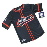 Camisola Jersery Sultanes De Monterrey Original Ne/ro Niño