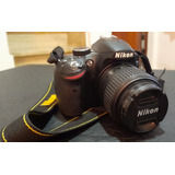 Cámara Nikon D3200 + Lente 18-55mm + Accesorios + Bolso