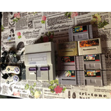 Super Nintendo Completa 2 Juegos Eleccion 2 Mandos