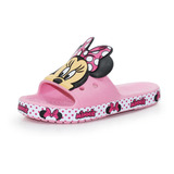 Chinelo Minnie Mouse Sandália Minnie Slide Leve Confortável