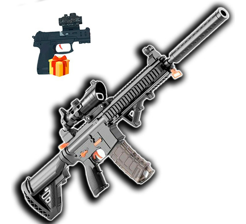 M416 Rifle De Hidrogel Automático M416 Mira Funcional Regalo