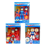 Figura Megaman Fireman Iceman 3 Pack Jada Toys