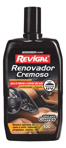 Renovador Cremoso Revigal Cueros Y Tableros Auto