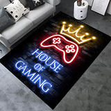 Alfombra De Área De Juegos De Video Grande Dormitorio ...