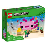 Lego Minecraft 21247 - A Casa Do Axolotl