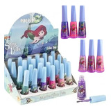 Caixa Com 24 Esmalte Sereia Bella Infantil Teen Kit Atacado 