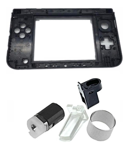 Marco Inferior Compatible Con Carcasa 3ds Xl + Bisagra